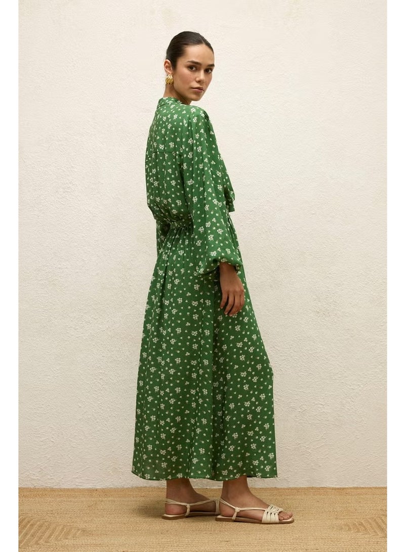 Manuka Floral Belted Dress - Image 4